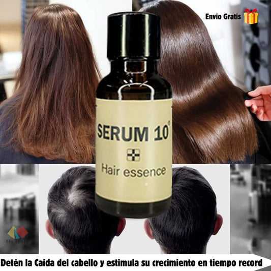 2 SERUM AL PRECIO DE 1 🌿 SERUM 10™ | Solución Avanzada para Combatir la Alopecia y Estimular el Crecimiento del Cabello ✨